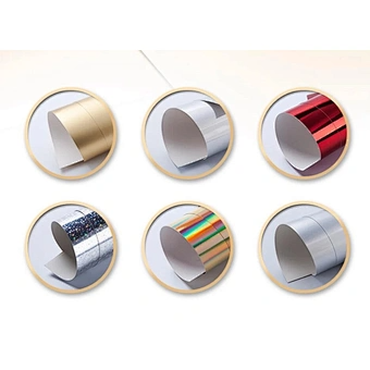 Metallized giftwrapping paper