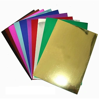 Metallized giftwrapping paper